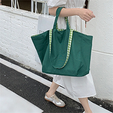 reversible tote bag